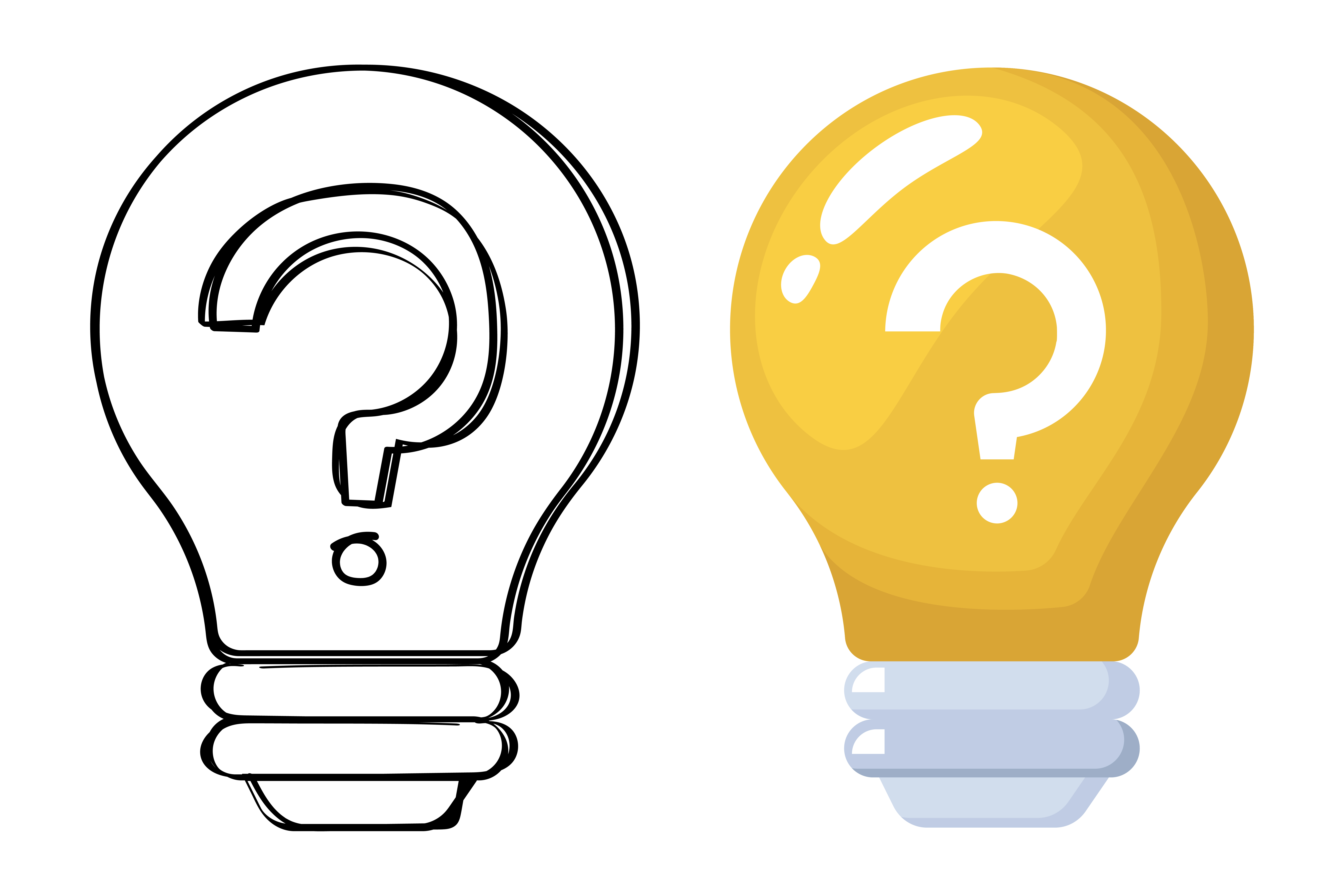 question_mark_light_bulb_flat_and_scribble question_mark_light_bulb_flat_and_scribble